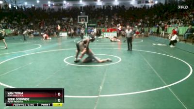 190 lbs Champ. Round 1 - Yan Tioua, Noblesville H.S. vs Seer Godwise, Perry Meridian