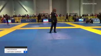 JEFF MACATANGAY vs FRANK ANTHONY CURRIERI FORZA 2021 American National IBJJF Jiu-Jitsu Championship