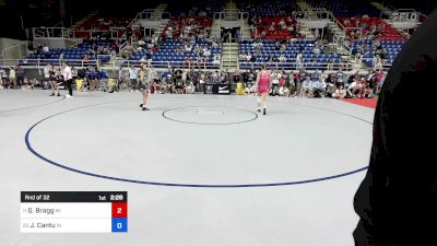 110 lbs Rnd Of 32 - Gigi Bragg, MI vs Joy Cantu, IN