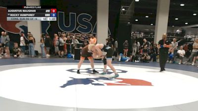 67 kg Cons. Sub-rd Of 16 - Augustus Maughan, Air Force Regional Training Center vs Rocky Humphrey, High Desert Wrestling Club