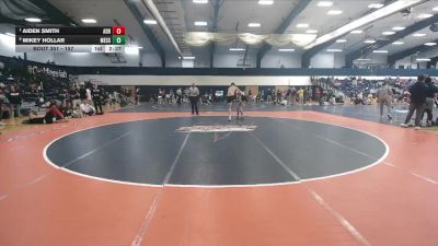 157 lbs Quarterfinal - Aiden Smith, Adrian vs Mikey Hollar, Messiah