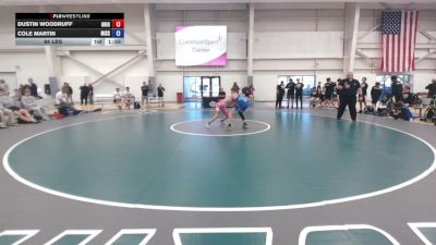 100 lbs Dustin Woodruff, Ohio vs Cole Martin, Missouri