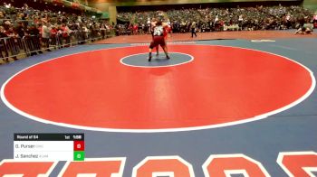 285 lbs Round Of 64 - Garrett Purser, Chico vs James Sanchez, Alamosa