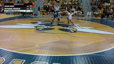 165 lbs Cons. Round 2 - Devin Perez, Iowa Central Community College vs Nathaniel Franklin, Iowa Central Community College