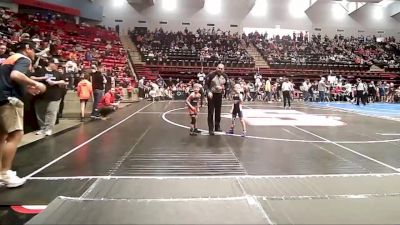 52 lbs Semifinal - Hudson Vanover, Salina Wrestling Club vs Rhett Mccartney, Scissortail Wrestling Club