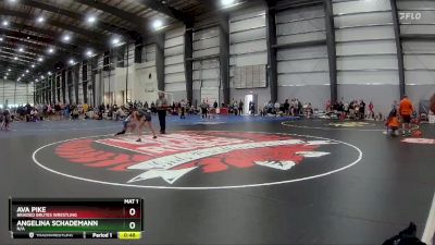 100 lbs Round 1 - Ava Pike, Braided Brutes Wrestling vs Angelina Schademann, N/A