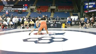 190 lbs Champ. Rd Of 16 - Rosco Lewis, Oklahoma vs West Lucas, Florida