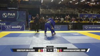 Jackson Nagai Hatchwell Junior vs Lucas Fellipe Lima De Brito 2026 Pan Jiu Jitsu IBJJF Championship