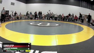 60 lbs Round 3 (6 Team) - Lorenzo Barbieri, Rebellion vs Corbyn Zitek, Nebraska Elite