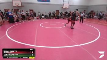 152 lbs Round 1 (6 Team) - Lucas Parietti, BB Wrestling vs Jonathan Hand, Big Dog Ranch