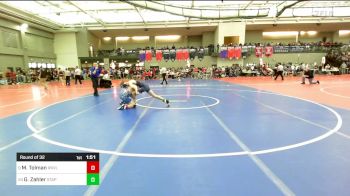 132 lbs Round Of 32 - Miles Tolman, Rockville vs Gavin Zahler, Staples