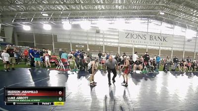 70 lbs Cons. Round 2 - Hudson Jaramillo, Uintah Wrestling vs Luke Abbott, Sanderson Wrestling Academy