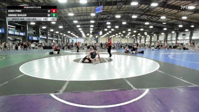 145 lbs Consolation - Josh Fish, UT vs Jimmie Bailes, WV