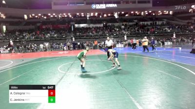 65 lbs Round Of 32 - Anthony Cologna, Triumph Trained vs Cole Jenkins, Pittsgrove Wrestling Association