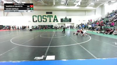 120 lbs Cons. Semi - Jacob Castillo, Cabrillo/Long Beach vs Marcello Calavitta, Esperanza