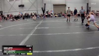 150 lbs Round 6 (8 Team) - Matt Shumsky, Strive Wrestling vs Zack Jaffe, Kraken Red