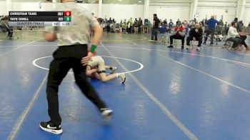 74 lbs Quarterfinal - Christian Tang, Smittys Wrestling Barn vs Tate Odell, Refinery WC