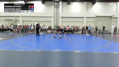 165 lbs Cons. Round 3 - Donovan Lee Pierce, VA vs Bear Bryant Siegal, FL