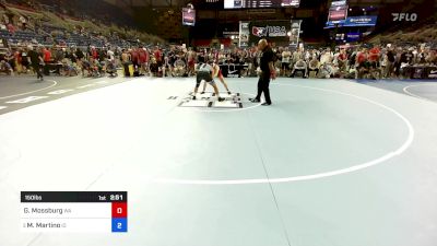 150 lbs Cons 16 #2 - Gil Mossburg, WA vs Matthew Martino, ID