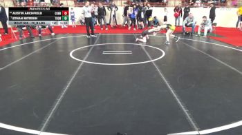 70_B lbs Round Of 16 - Austin Archfield, Cumberland Valley vs Ethan Mitrisin, Thomas Jefferson