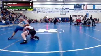 165 lbs Champ. Round 1 - Jack Trantham, Pawnee vs Jesse Gall, Oologah