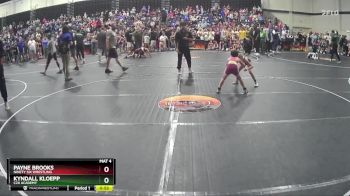 70 lbs Champ. Round 1 - Payne Brooks, Ninety Six Wrestling vs Kyndall Kloepp, C2X Academy