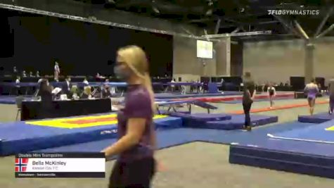 Bella McKinley - Double Mini Trampoline, Kansas City T C - 2021 USA Gymnastics Championships