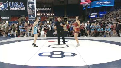 145 lbs Champ. Rd Of 32 - Olive Jones, Kansas vs Chloe Beckett, Oklahoma