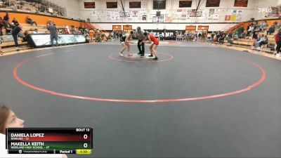 120A Round 1 - Daniela Lopez, Rawlins vs Makella Keith, Worland High School