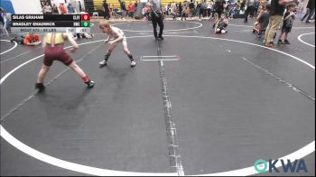 58 lbs 3rd Place - Silas Graham, Cleveland Take Down Club vs Bradley Shadwick, Berryhill Wrestling Club