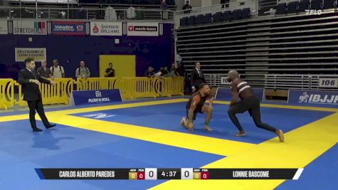 Lonnie Bascome vs Carlos Alberto Paredes 2025 Pan IBJJF Jiu-Jitsu No-Gi Championship