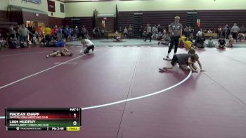 SPW-15 lbs 5th Place Match - Maddax Knapp, Eastern Iowa Wrestling Club vs Liam Murphy, North Liberty Wrestling Club