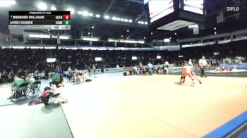 138 lbs Champ. Round 3 - Jarek Dobbie, Eisenhower vs Brennen Williams, South Kitsap