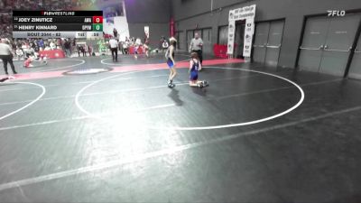 85 lbs Champ. Round 1 - Henry Kinnard, De Pere Youth Wrestling vs Joey Zinuticz, Askren Wrestling Academy