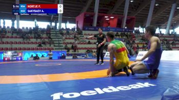 65 kg Qualif. - Frederik Cornelius Johannes Nortje, South Africa vs Aden Sakybaev, Kyrgyzstan