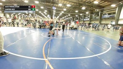126 lbs Rr Rnd 2 - Jack Finkelstein, Nu Jeru Spartans - HSB vs Carter Roy, New Kent Wrestling Club - HSB