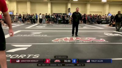 Jonathon Hensley vs Finley Allen 2025 ADCC Charlotte Open