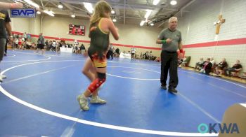 114-122 lbs Rr Rnd 3 - Cassie Hansen, Henryetta Knights Wrestling Club vs Addison Willis, Wagoner Takedown Club