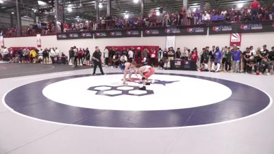 61 kg 1st Place Match - Marcus Blaze, Titan Mercury Wrestling Club (TMWC) vs Zan Fugitt, Wisconsin Regional Training Center
