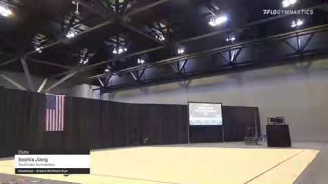 Sophia Jiang - Clubs, Southlake Gymnastics - 2021 USA Gymnastics Championships