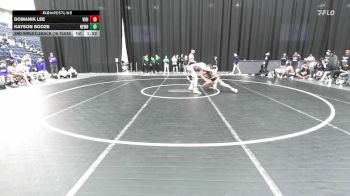 138 lbs 2nd Wrestleback (16 Team) - Kayson Booze, Newnan vs Domanik Lee, Villa Rica