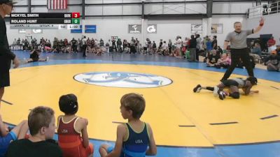 60 lbs Round 2 (6 Team) - McKyel Smith, DARKHORSE vs Roland Hunt, GREAT NECK WRESTLING CLUB GREEN