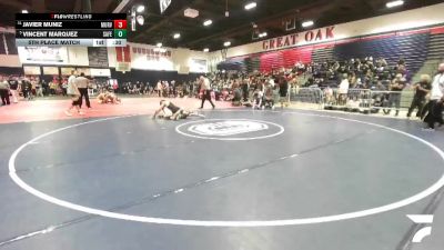 157 lbs 5th Place Match - Vincent Marquez, Santa Fe vs Javier Muniz, Murrieta Valley