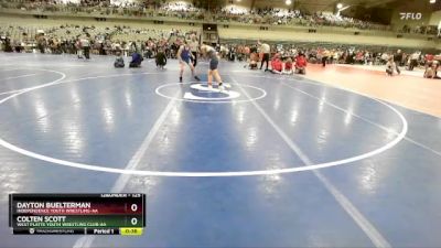 125 lbs Cons. Round 3 - Colten Scott, West Platte Youth Wrestling Club-AA vs Dayton Buelterman, Independence Youth Wrestling-AA