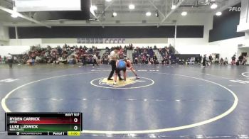 157 lbs Cons. Round 2 - Luke Ludwick, Mira Costa vs Ryden Carrick, Ripon