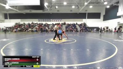 157 lbs Cons. Round 2 - Luke Ludwick, Mira Costa vs Ryden Carrick, Ripon