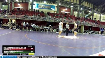 285 lbs Round 3 (4 Team) - Noah Ferguson-Naranjo, Norfolk vs Kharson Montgomery, Smith Center HS