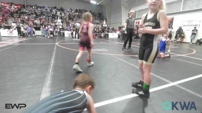 55-60 lbs Rr Rnd 3 - Maisyn Malone, Bartlesville Wrestling Club vs Lakyn Williams, Mannford Pirate Youth Wrestling