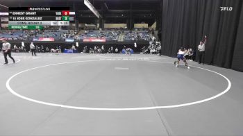 125 lbs Cons. Round 3 - 15 Jose Gonzalez, Dickinson State vs Ernest Grant, York