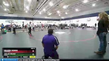 132 lbs Champ. Round 1 - Oscar Rojas, Pasco vs Braden Norris, Sandpoint